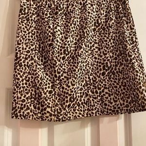 Cheetah Y2k Skirt Cute Stretchy